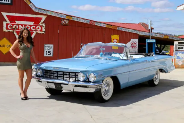 1960 oldsmobile super 88 convertible national winner 394 auto trans ps pb clone