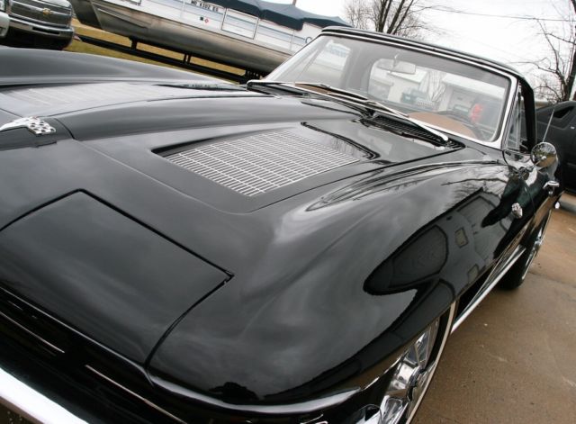 1963 corvette #'s matching 300hp ps 4 spd two tops frame off restored