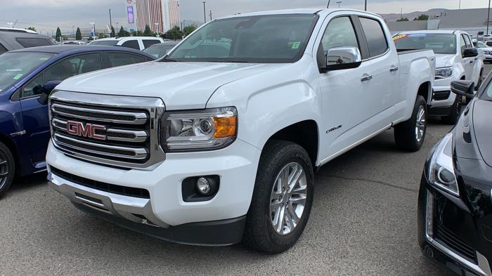 used 2017 gmc canyon 4x4 crew cab slt reno, nv 89502 for sale in reno, nevada