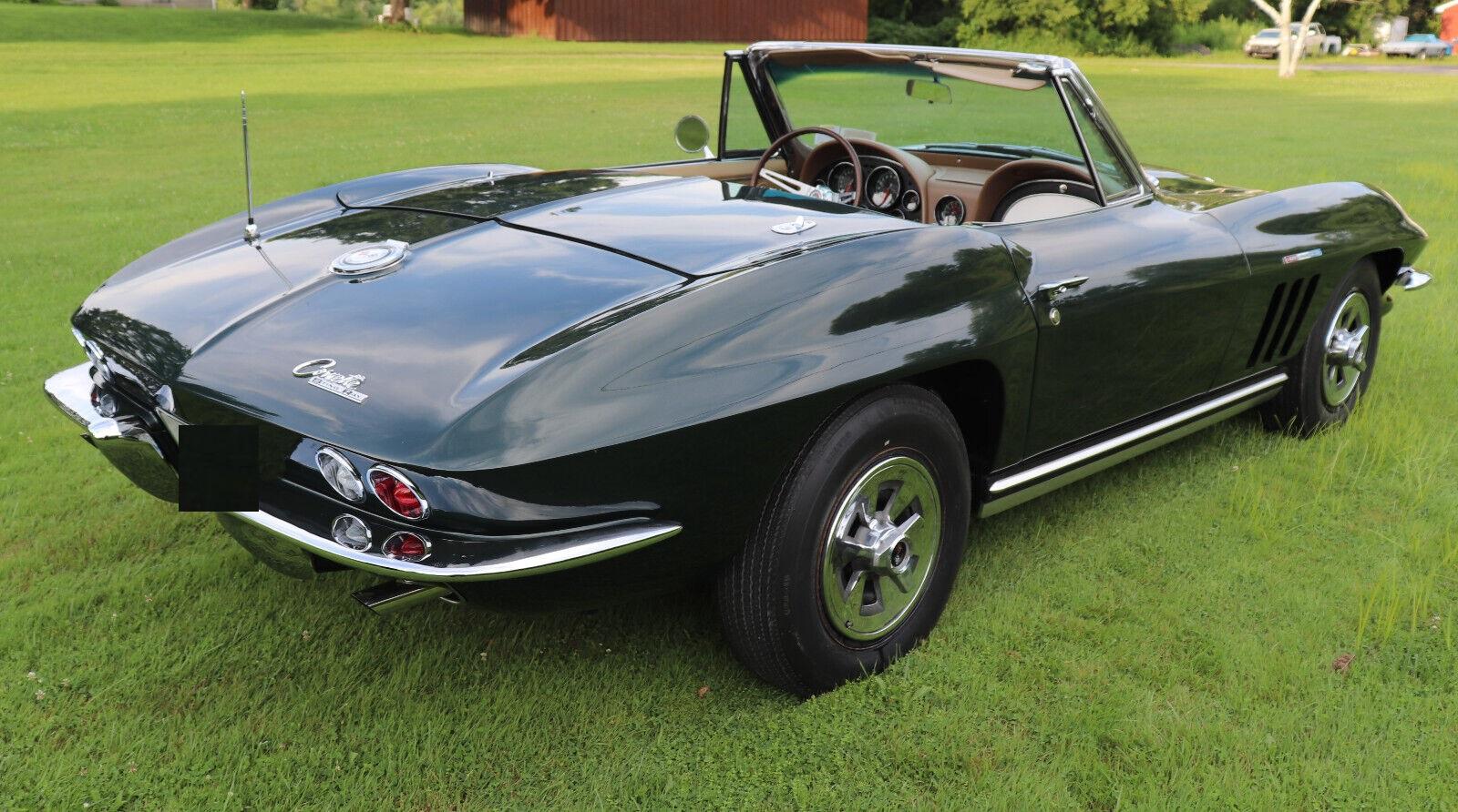 1965 chevrolet corvette sting ray convertible 33762 miles