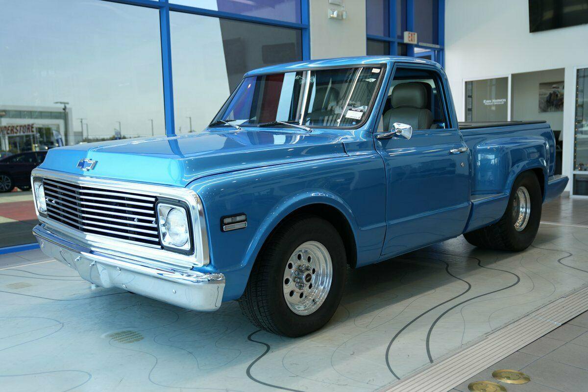 1969 chevrolet c-10 custom 454 stepside pick up automatic