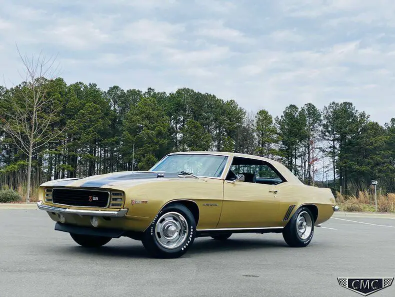1969 camaro rs z28 dz 302 4-spd #'s match rotisserie restored documented