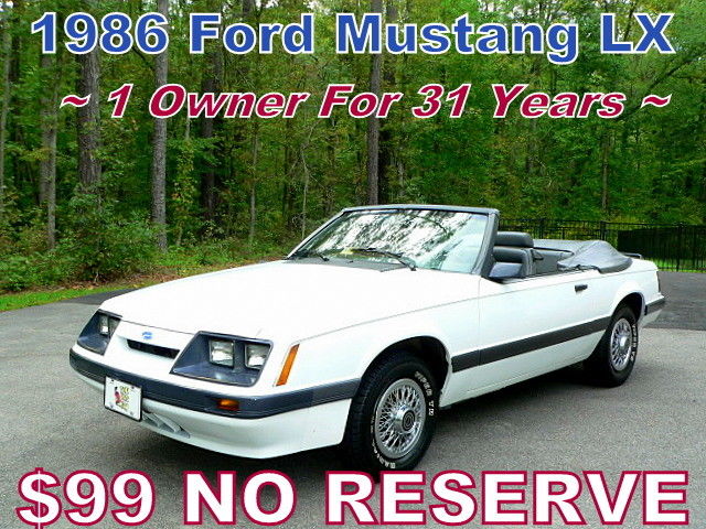 1986-1 owner since new! only 49,000 miles! leather! 1 of a kind! $99 no reserve!