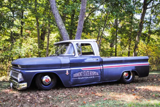 1961 chevy c10 with 1963 grille and hood
