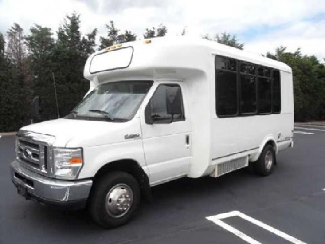 used 2009 ford e-450 eldorado church tour charter minibus new style 14 passenger in westbury, ny