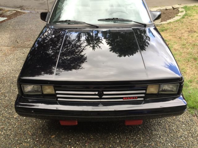 1987 renault gta convertible 2.0 amc alliance