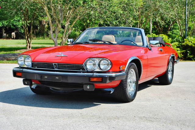 spectacular pristine 1991 jaguar xjs convertible classic model just 30,466 miles