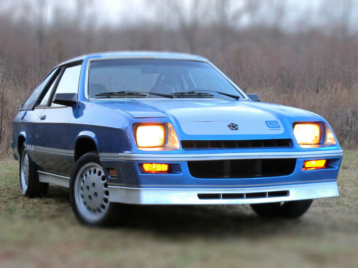 1983 dodge shelby charger ... 85,443 original miles
