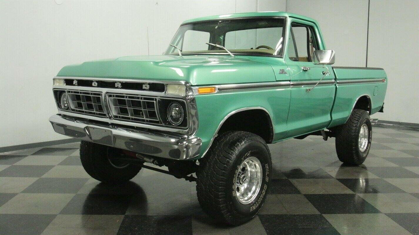 1977 ford f150 custom 4x4 fomoco pickup custom 4x4 351 v8 auto trans