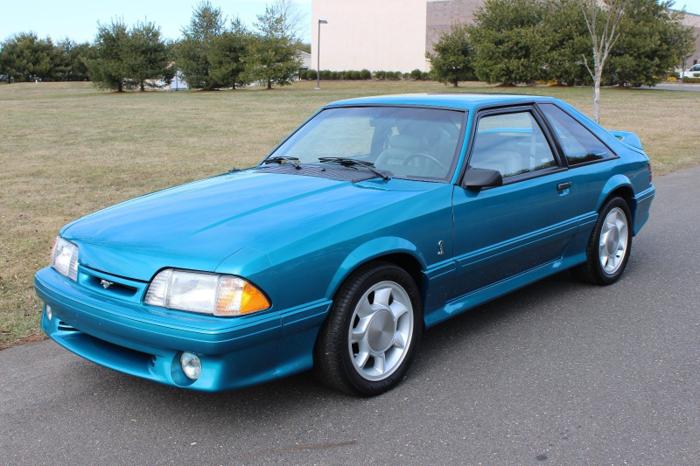1993 ford mustang cobra svt 5.0l 1,986 miles all original for sale in bowbells, north dakota
