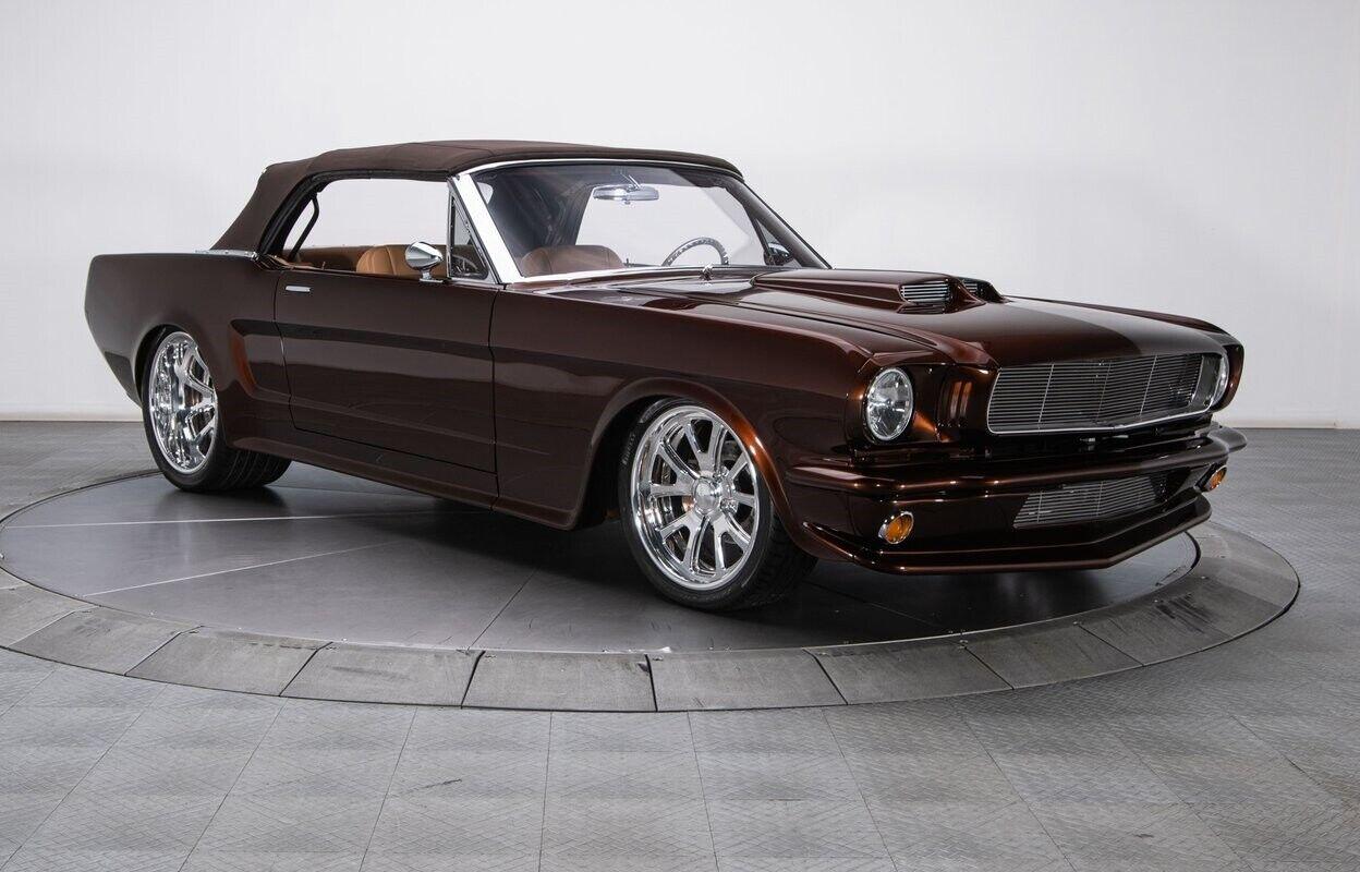 1966 ford mustang root beer convertible v8 6 speed manual