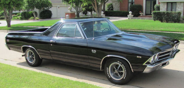 1969 ss el camino 396/325 turbo 400 buckets/console/ac