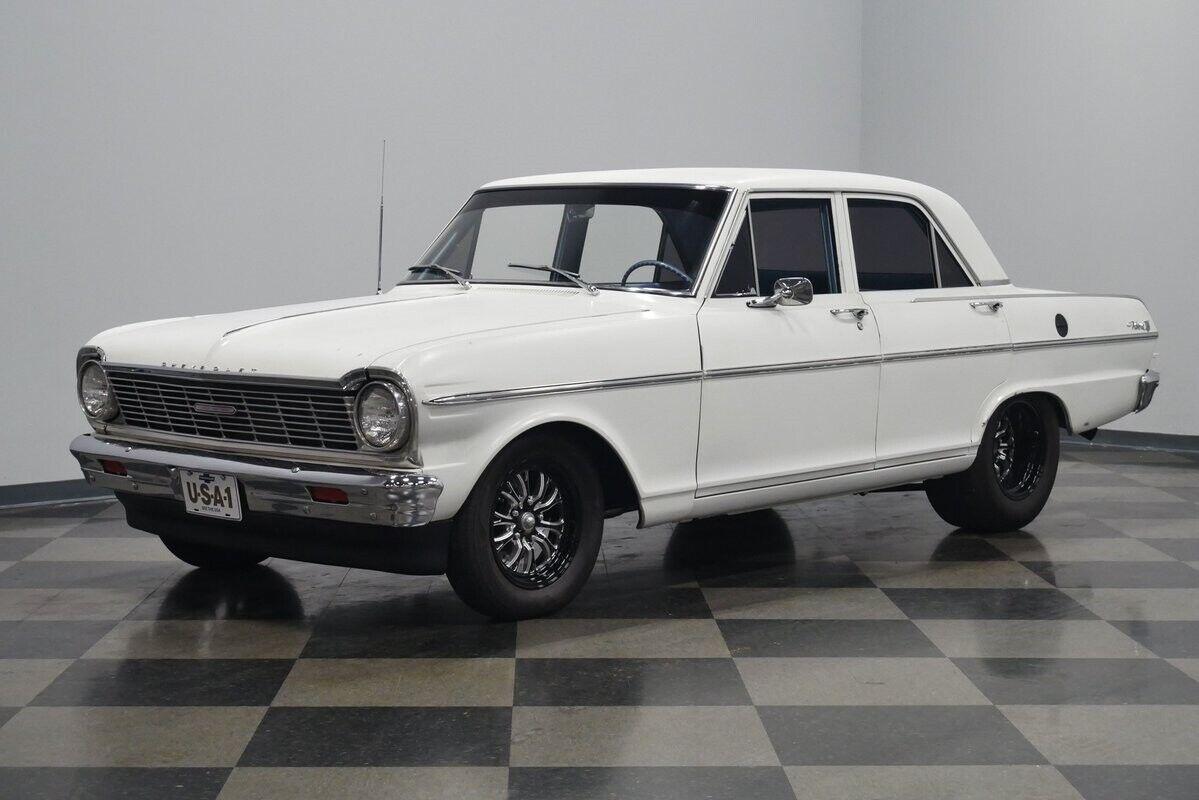1965 chevrolet nova ls restomod ermine white 83900 miles