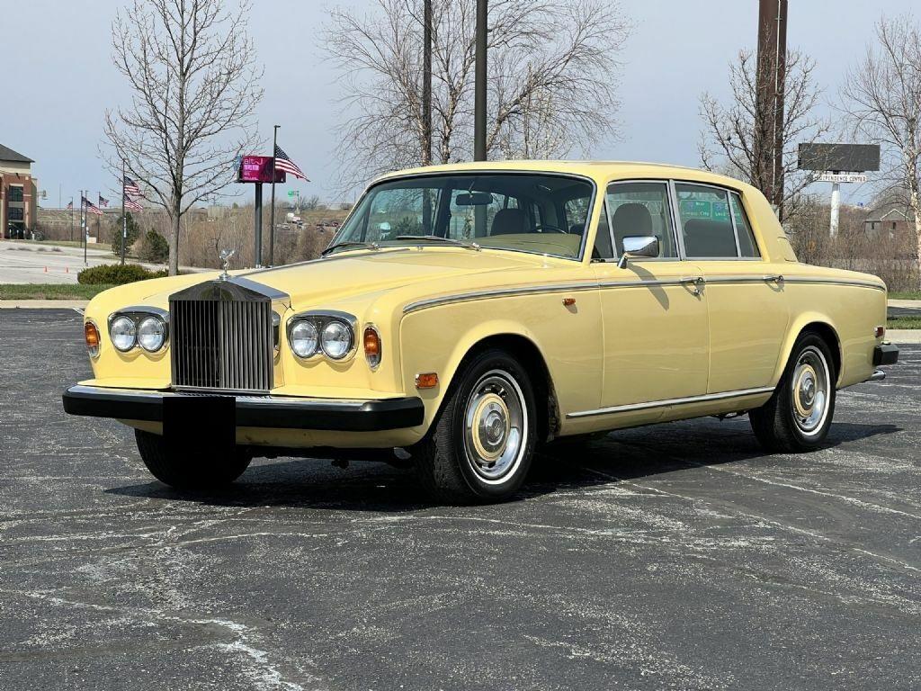 1978 rolls royce silver shadow ii 44250 miles champagne saloon sedan