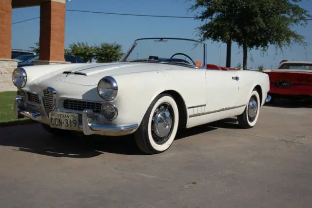 1959 alfa romeo 2000 spider collectors convertible