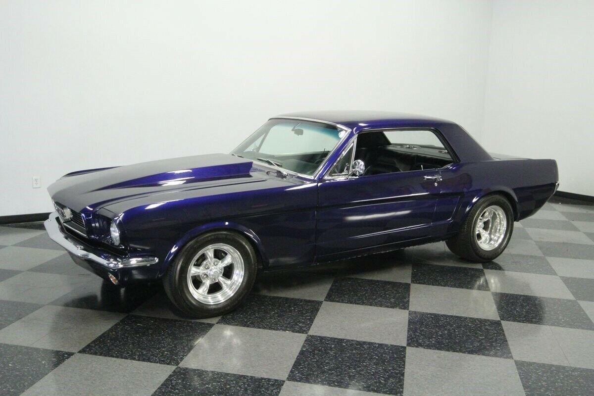 1966 ford mustang prostreet electric blue 4049 miles