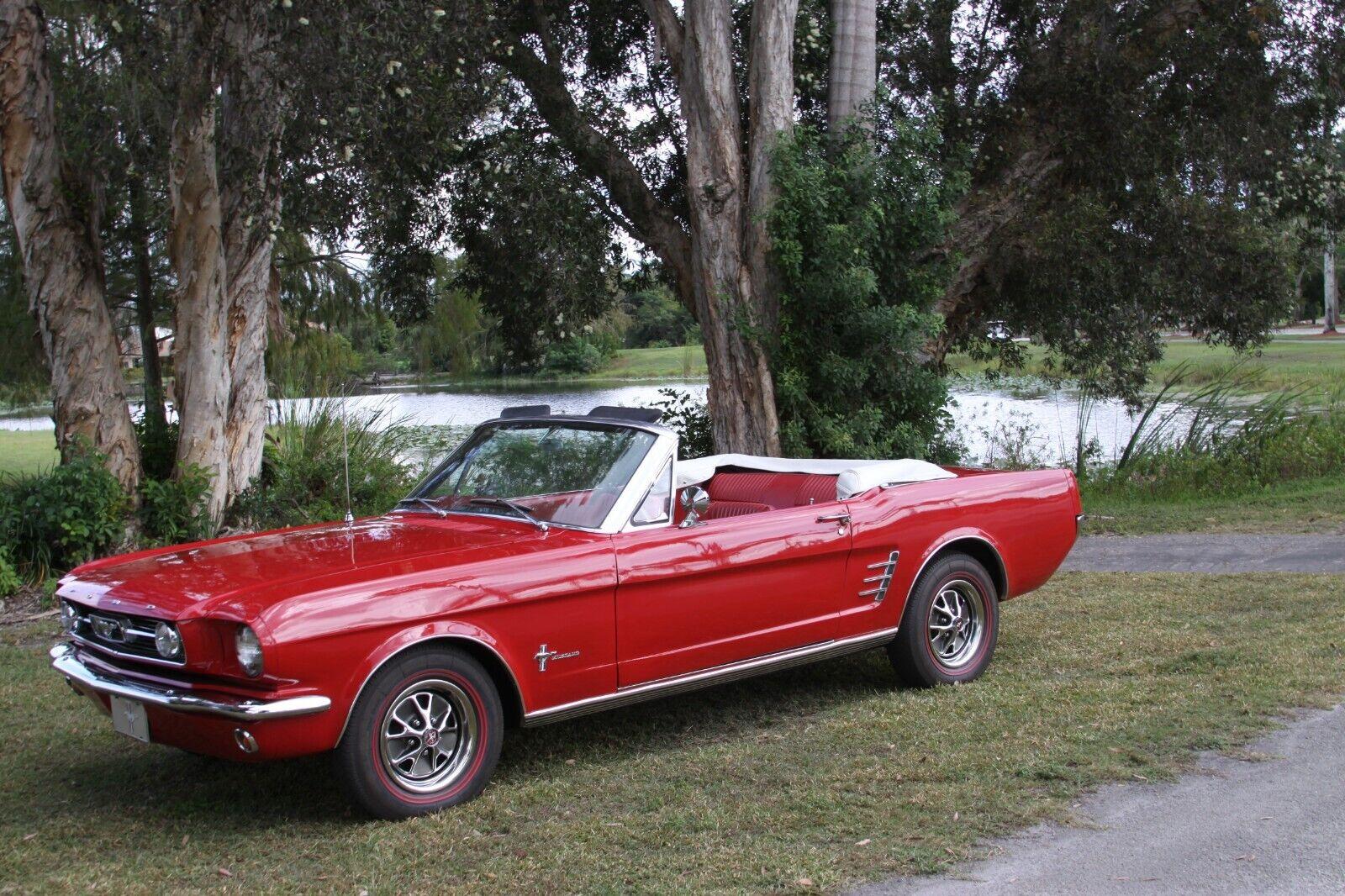 1966 ford mustang 66 mustang convt gt package ps deluxe pony interior