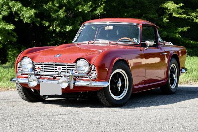 1963 triumph tr4 supercharged cabriolet