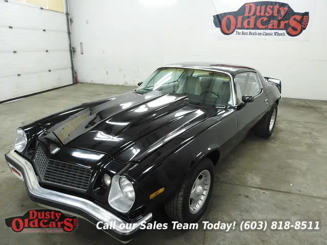 1976 black runs drives body inter good 350v8 4 spd hurst!