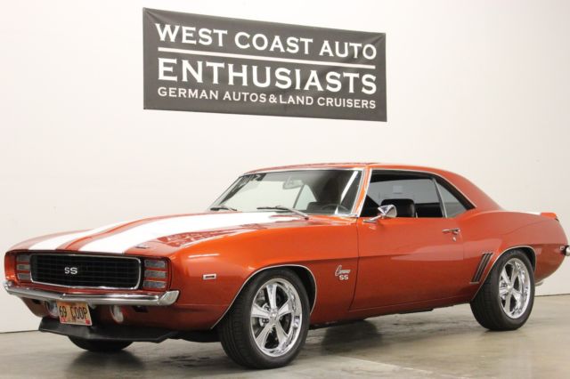 1969 chevrolet camaro former alice cooper resto mod w/signed alice cooper guitar