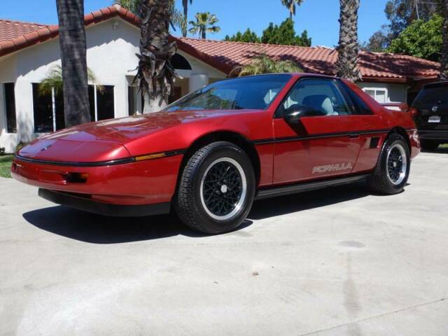 1988 pontiac fiero formula 2dr coupe manual 5-speed rwd v6 2.8l gasoline
