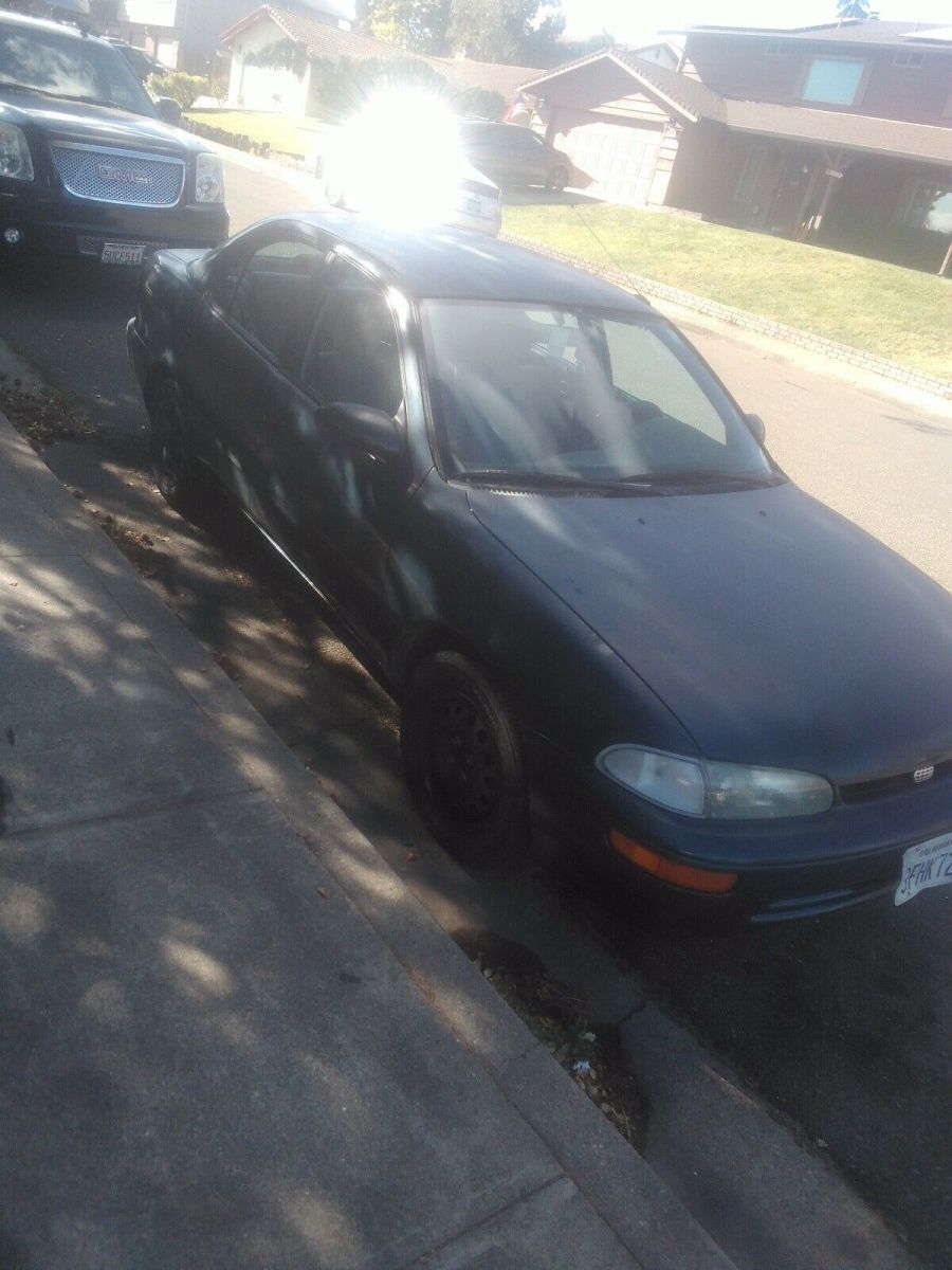 1993 geo prizm sedan green fwd automatic lsi