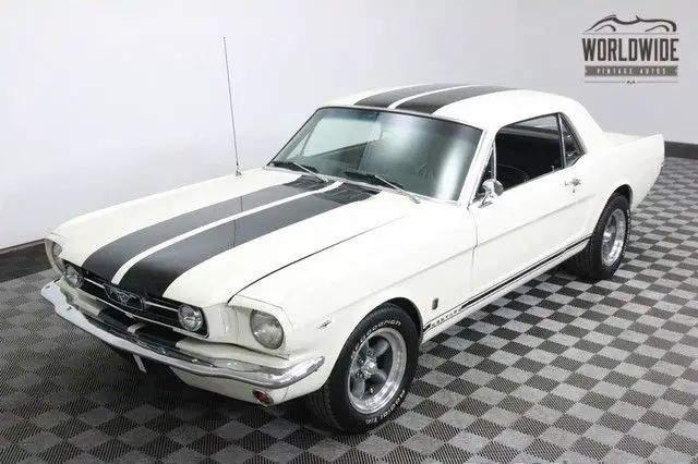 1966 ford mustang rare gt coupe! a code 4 speed v8!