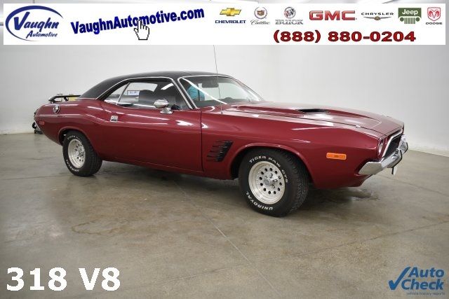 1972 dodge challenger 2d hardtop coupe
