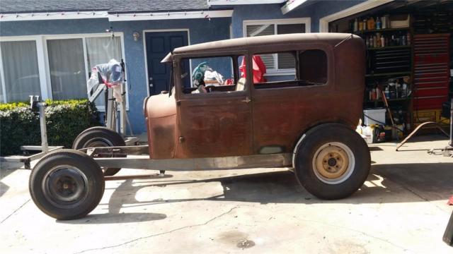 1929 model a ford tudor sedan project with title
