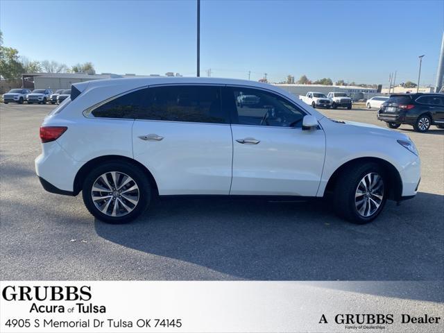 2016 acura mdx 3.5l acurawatch plus package