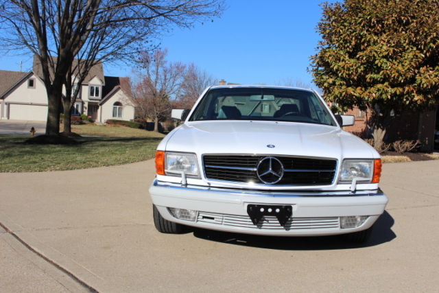 1989 mercedes benz 560 sec coupe - restored and immaculate. best in the usa