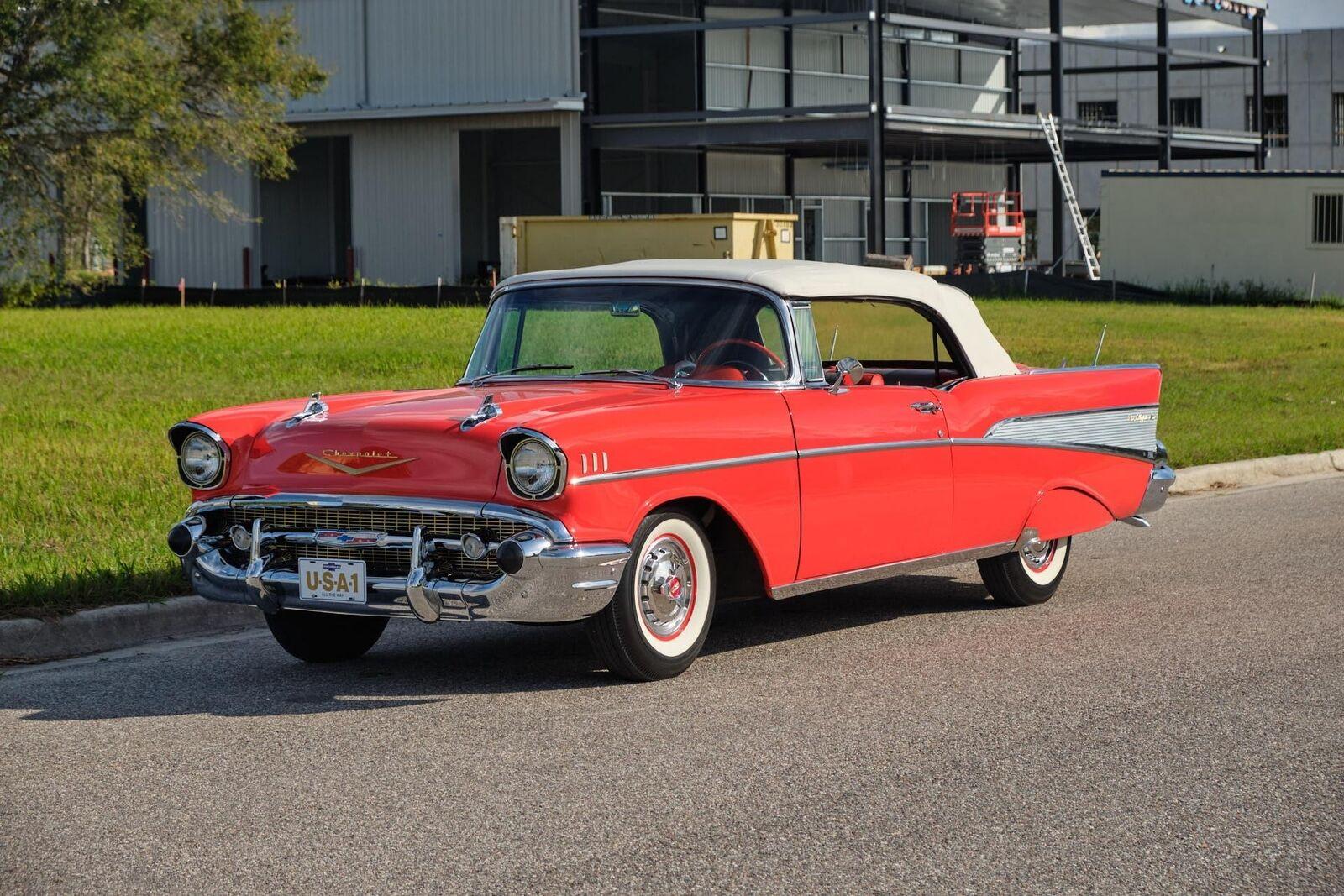 1957 chevrolet bel air convertible frame off restored 2780 miles