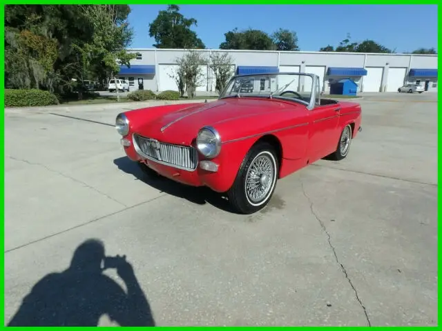 1967 mg midget shows 63k miles on it, florida car solid body buy it 3500.00!!!