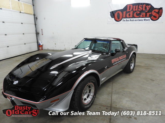1978 black 25th anniv l82 pace car 350v8 3 spd auto!