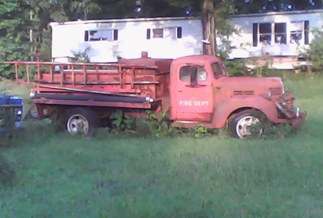 1946 dodge fire truck!
