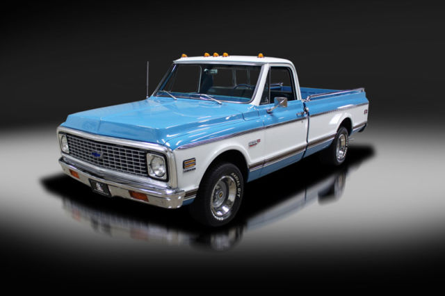 1972 chevrolet cheyenne super 10. rare. documented. restored. matching numbers