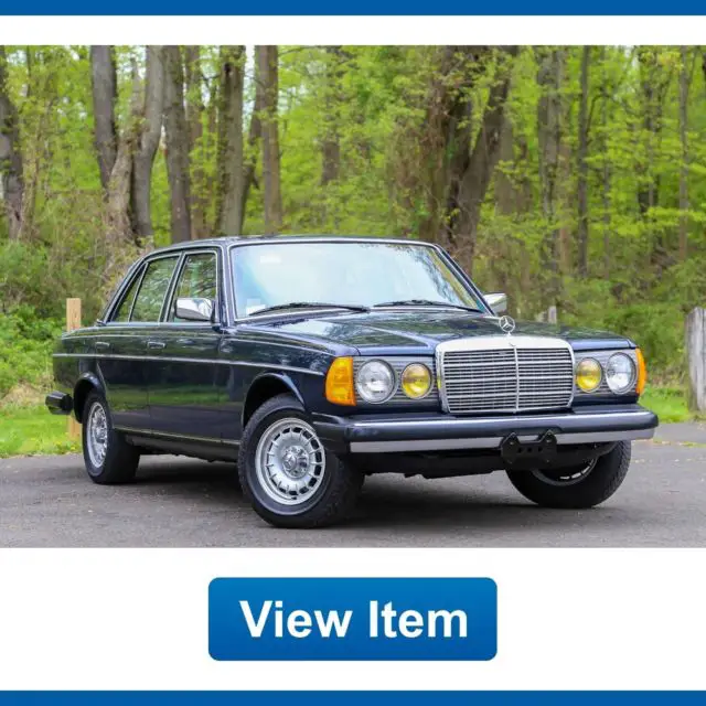 1985 mercedes benz 300dt super low 90k mi southern turbo diesel l5 rare