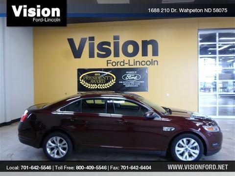 2010 ford taurus sel wahpeton, nd for sale in wahpeton, north dakota