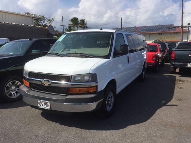 2012 chevrolet express passenger ls 3500 ls 3500 3dr extended passenger van w/ 1ls for sale in kahului, hawaii