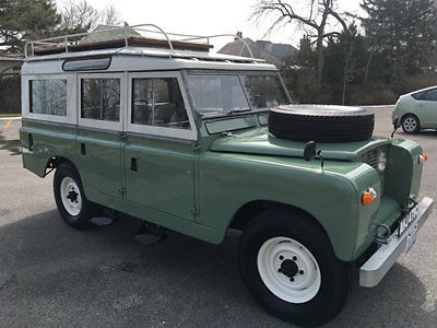 1965 land rover series iia numbers matching 16k original miles & no reserve!