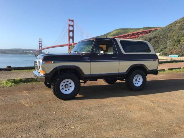 beautiful1979 ford bronco california truck from new excellent condition