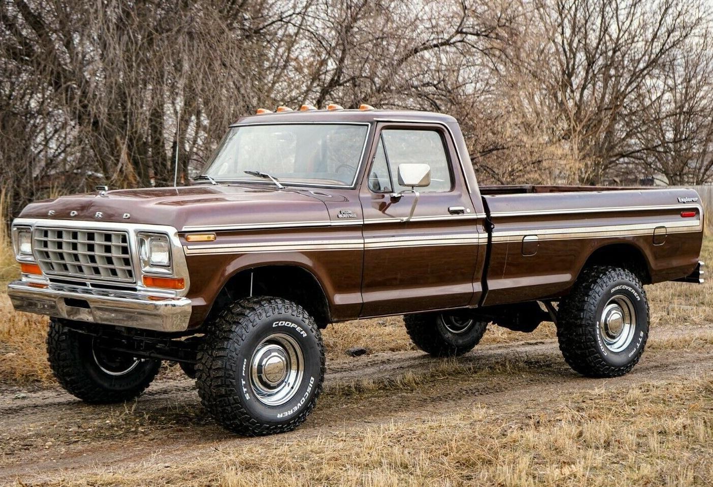 1979 ford f250 explorer package 4x4 74k original miles extremely rare