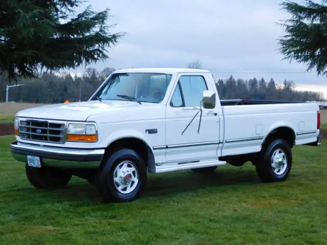 1994 ford f-250 xlt standard cab pickup 2-door 7.5l 93k orig miles clean truck
