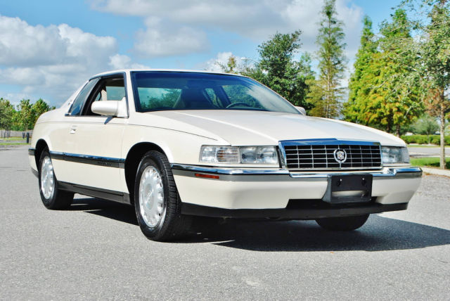 1993 cadillac eldorado coupe absolutely stunning 1-owner florida car low miles