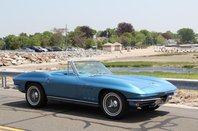 1965 chevrolet corvette "fuelie" roadster "327/375 restored, rare, gorgeous!!!"