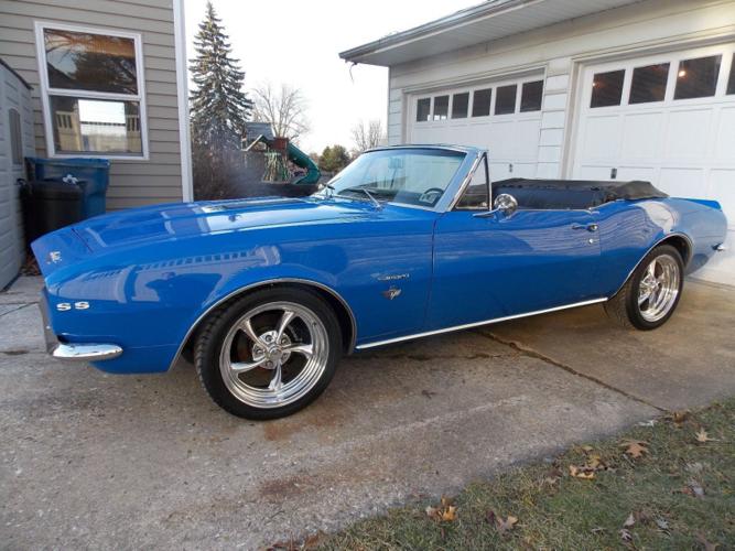 1967 chevrolet camaro convertible blue for sale in enfield, maine