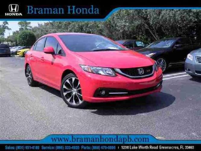 2013 honda civic sdn si in greenacres, fl