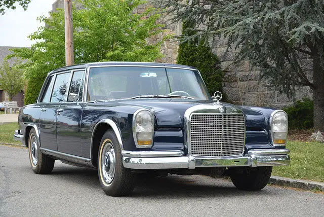 1967 mercedes benz 600 swb limo with divider window