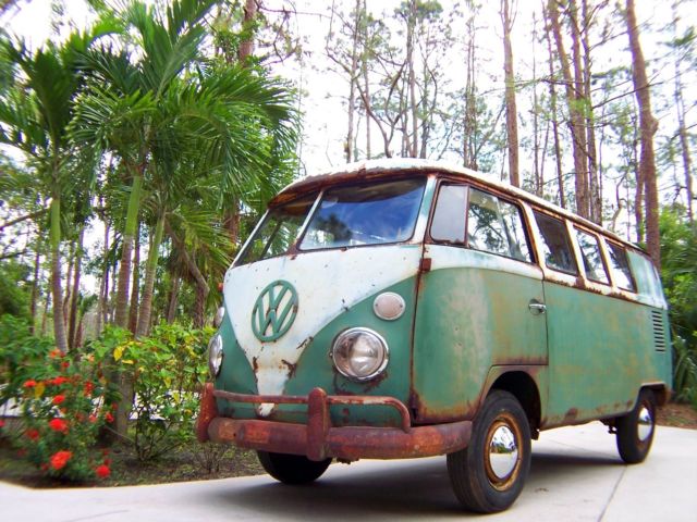 1965 vw t1 split window microbus, restauration project, 80 pics