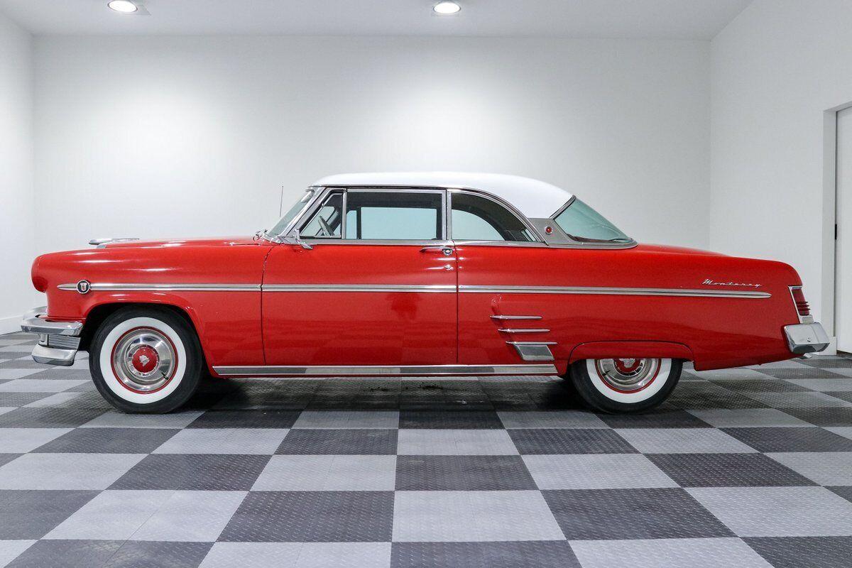 1954 mercury monterey red white coupe 272 v8 automatic